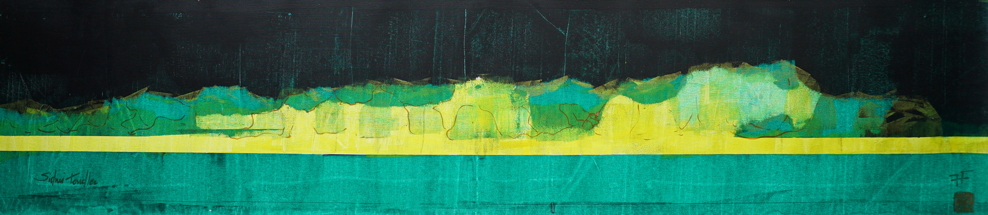 sos-amazonia-sydnei-tendler-abstract-painting